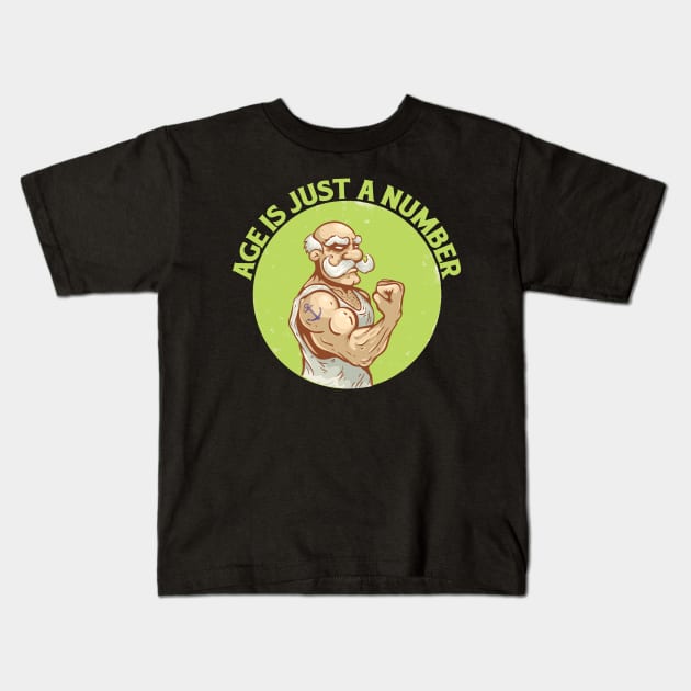 Age is just a number! Kids T-Shirt by Roadkill Creations